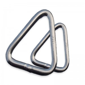 Wholesale Different Sizes Rings, Stainless Steel ss316 Triangle Rings