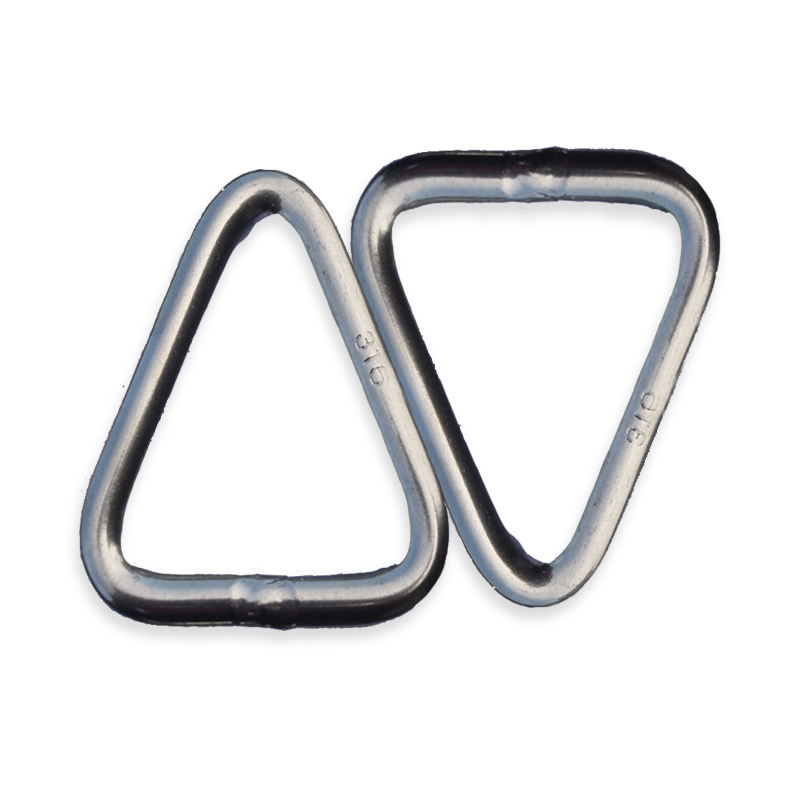 Wholesale Different Sizes Rings, Stainless Steel ss316 Triangle Rings