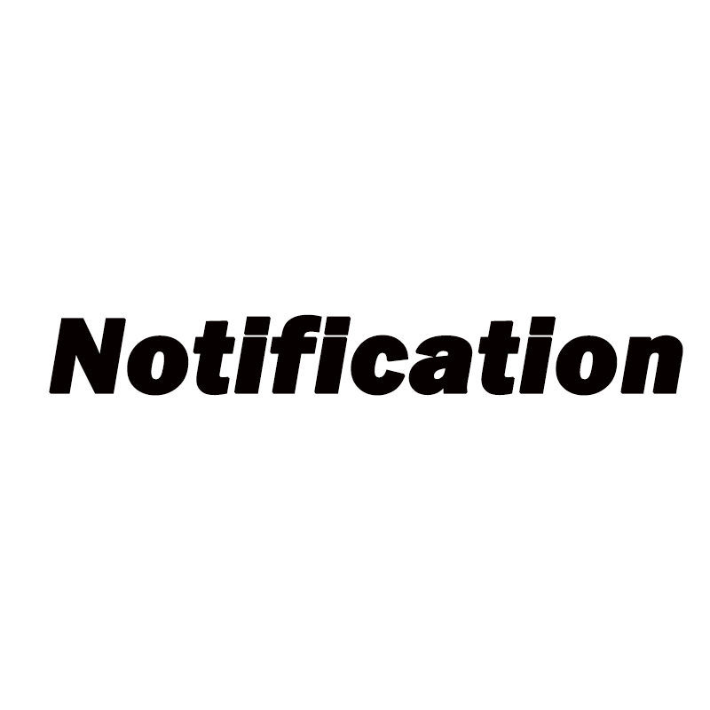 Notification for Working